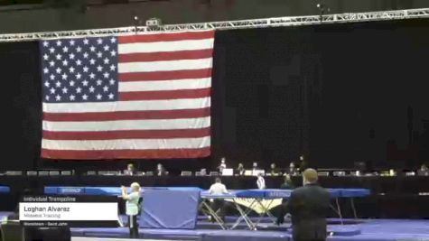 Loghan Alvarez - Individual Trampoline, Midwest Training - 2021 USA Gymnastics Championships