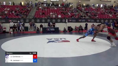 92 kg Quarters - Jacob Cardenas, Spartan Combat RTC / TMWC vs Nathan Jackson, New York Athletic Club