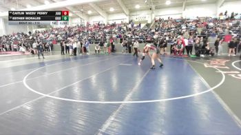 110 lbs Champ. Round 1 - Caitlin `Mizzu` Perry, Juab vs Esther Morales, Granger