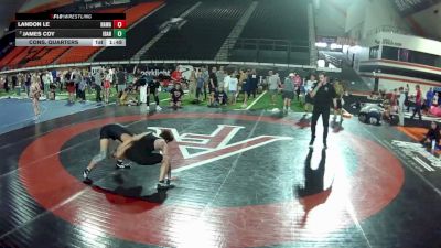 138 lbs Cons. Quarters - Landon Le, Hawaii vs James Coy, Idaho