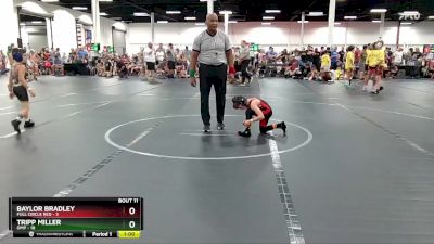 56 lbs Round 4 (6 Team) - Tripp Miller, OMP vs Baylor Bradley, Full Circle Red