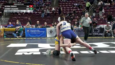 170 lbs 7th Place - Alyssa Tresco, Kiski Area-G vs Audrey Calgaro, Canon-McMillan-G