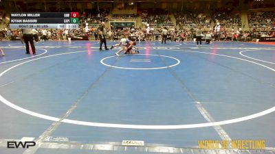 80 lbs Round Of 32 - Waylon Miller, Greater Heights Wrestling vs Kiyan Bassiri, Capital City