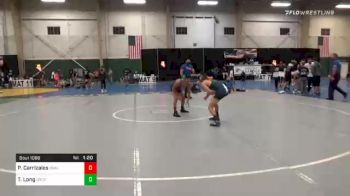 120 lbs Consolation - Pedro Carrizales, Ogallala Wrestling vs Travis Long, Bear Cave