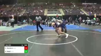 138 lbs Quarterfinal - Cooper Sanders, Sanderson Wrestling Academy vs Damari Reed, Harvey Twisters