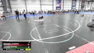 56 lbs Rd# 4- 2:00pm Friday Final Pool - Cameron Boothe, Terps XPress vs Rockwell Oldroyd, SELECT Utah