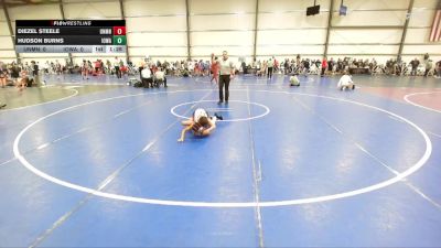 72 lbs Round 5 (3pm Friday) - Diezel Steele, Untouchables, MN vs Hudson Burns, Iowa Black