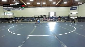 125 lbs 3rd Place Match - Julian Sanchez, Menlo NCWA vs Gabriel Ramirez, Unattached