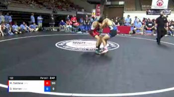 132 lbs Round 4 (16 Team) - Marcello Saldana, CMWA vs Derek Warren, SJWA