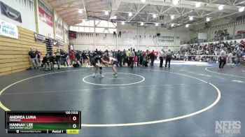 120 (122) Cons. Round 4 - Andrea Luna, Freedom vs Hannah Lee, San Ramon Valley