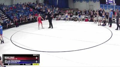 78 lbs Round 1 (6 Team) - Rylan Ruckman, Nebraska Blue Boys vs Boaz Diaz, Team Iowa Boys