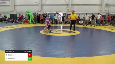C-120 lbs Round Of 16 - Bryce Glaze, IN vs Justin Perrino, PA