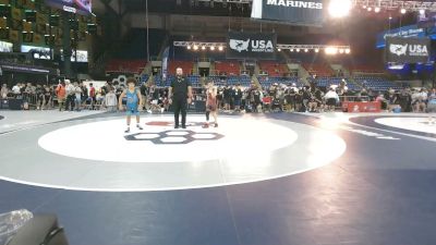106 lbs Champ. Rd Of 16 - Haedyn Cochran, Indiana vs Sebastian Gutierrez, California