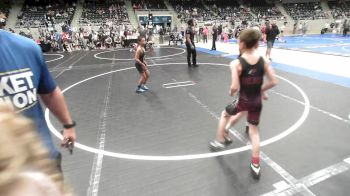 76 lbs Quarterfinal - Kameryn Allison, Pocola Youth Wrestling vs Jonathan Kidwell, Team Tulsa Wrestling Club