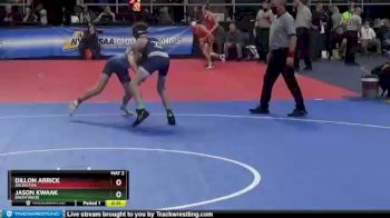 I-110 lbs Cons. Semi - Jason Kwaak, Brentwood vs Dillon Arrick, Arlington