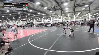 58 lbs Round Of 16 - Tanner Houck, Oroville Rattlers vs Frankie Carrasco, Tucson Cyclones
