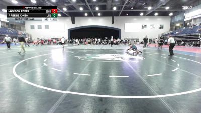 174 lbs Quarterfinal - Reese Jones, Life University vs Jackson Potts, Southern Oregon