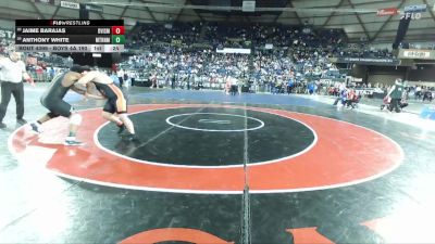 Boys 4A 190 lbs Cons. Round 1 - Jaime Barajas, Davis vs Anthony White, Mount Rainier