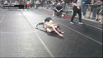 70 lbs Consi Of 8 #1 - Brooks Lyons, All I See Is Gold Academy vs Peter Pasqualichio, The Outsiders