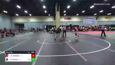 184 lbs Round Of 16 - Alex Sulliban, UNLV vs Graham Carson, Ohio State WC