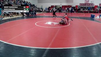 127 lbs Cons. Round 3 - Brody Vanheuveln, Kerkhoven-Murdock-Sunburg vs Bodyn Molitor, Sartell-Saint Stephen