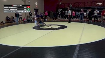 125 lbs Cons. Round 3 - Casey McElligott, Level Up Wrestling Center vs Cee Jay Hamilton, AWC