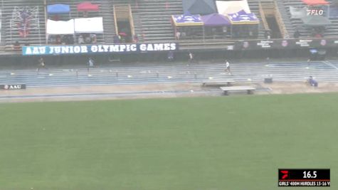 Youth Girls' 400m Hurdles, Finals 4 - Age 15-16