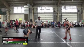110 lbs Round 4 (6 Team) - Bryce Schmidt, Rampage vs Grady Hayden, Terps Xtreme