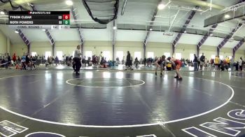 184 lbs Cons. Round 1 - Roth Powers, Boilermaker RTC vs Tyson Clear, Edinboro-Unattched