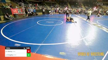 101 lbs Consi Of 32 #2 - Gavyn Kemp, Contender Wrestling Academy vs Jaxon Grigsby, Keystone Wrestling Club