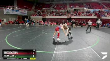 126 lbs Semis (4 Team) - Matthew Tobin, Midlothian Heritage vs Aiden Cole, Lubbock Cooper