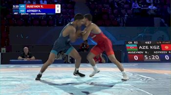 82 kg 1/8 Final - Rafig Huseynov, Azerbaijan vs Kalidin Asykeev, Kyrgyzstan