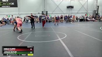 175 lbs Round 6 (8 Team) - Jordan Butler, The Compound RTC vs Angle Flores, Savage WA Black