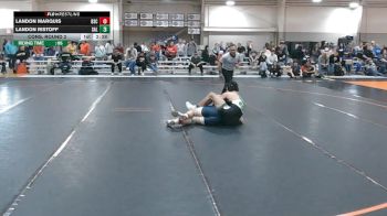 184 lbs Cons. Round 2 - Landon Marquis, Bluefield State vs Landon Ristoff, Salem