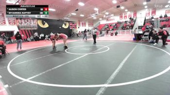 235 lbs Quarterfinal - Alison Cortes, Rio Mesa vs Myjanniea Baptist, Lawndale