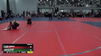 120 lbs Round 5 (6 Team) - Logan Haer, Terps Xpress vs Tyler Odean, Triumph