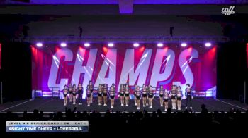 Knight Time Cheer - Lovespell [2025 L4.2 Senior Coed - D2 Day 1] 2025 CHAMPS Grand Nationals