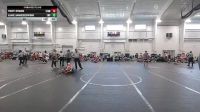 92 lbs Round 3 (8 Team) - Luke Janieszewski, Lake WC vs Troy Evans, Xtreme Team