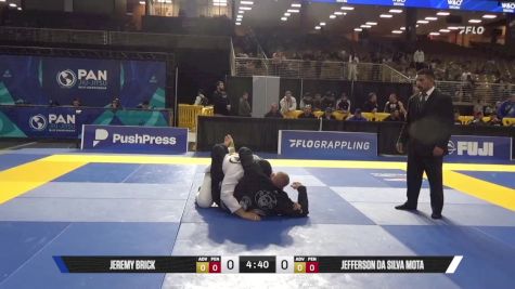 Jefferson Da Silva Mota vs Jeremy Brick 2025 Pan Jiu Jitsu IBJJF Championship