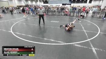 59 lbs Cons. Round 4 - Blaise Henebry, Team Idaho Wrestling Club vs Braxton Taylor, Sebolt Wrestling Academy