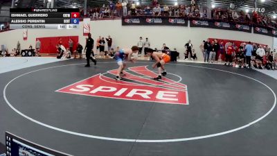 74 kg Cons. Semis - Ishmael Guerrero, Cowboy RTC/ Titan Mercury Wrestling Club (TMWC) vs Alessio Perentin, Spartan Combat RTC / Titan Mercury Wrestling Club (TMWC)