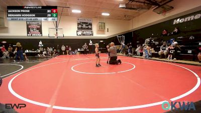 37-46 lbs Consi Of 8 #2 - Jackson Prose, Jay Wrestling Club vs Benjamin Hodgson, Joplin Youth Wrestling