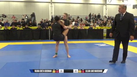 Lillian Jane Marchand vs Injana Greta Goodman 2024 World IBJJF Jiu-Jitsu No-Gi Championship