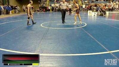 107 lbs Champ. Round 1 - Max Glaser, Dickinson vs Rhys Safratowich, Grand Forks Central