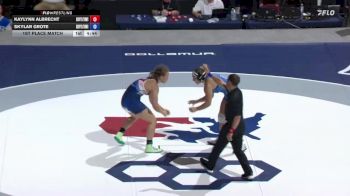 72 kg 1st Place Match - Kaylynn Albrecht, USOPTC/TMWC vs Skylar Grote, USOPTC/TMWC