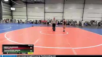 105 lbs Round 1 (6 Team) - Taiivaughnn Walsh, Agression Legionaries vs Diego Valdiviezo, Poway Elite