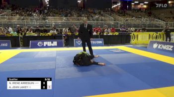 NATALIE IRENE ARREGUIN vs AUBREY JEAN LAKEY 2024 Pan Kids Jiu-Jitsu IBJJF Championship