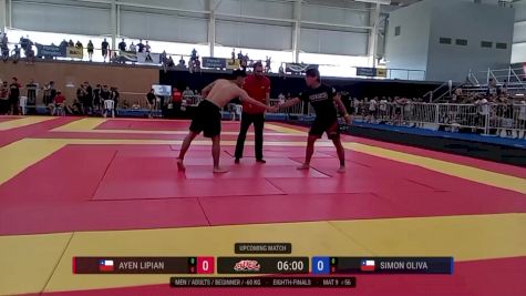 Simon Oliva vs Ayen Lipian 2025 ADCC South American Championship