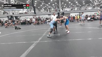 157 lbs Round 3 (6 Team) - Jake Stein, Grit Mat Club Blue vs Bennett Harrell, Freakztyle Wrecking Crew