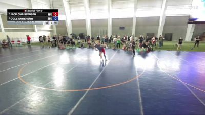 113 lbs Cons. Round 3 - Jack Christensen, Falcon Wrestling Club vs Cole Anderson, Syracuse Wrestling Club